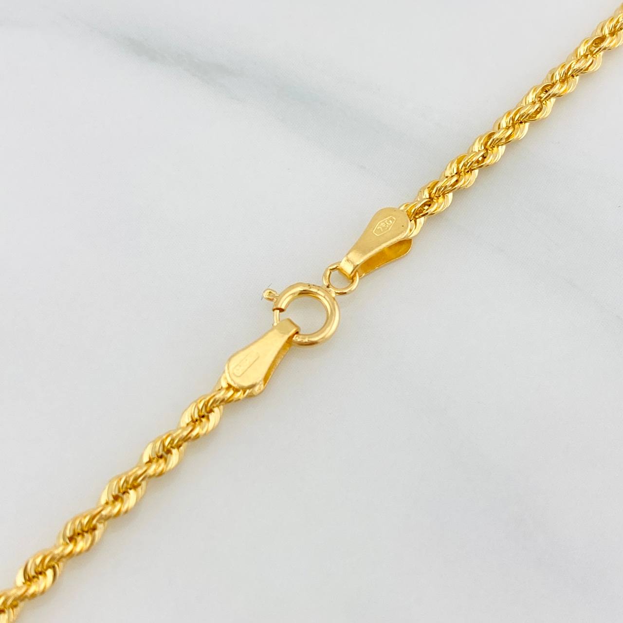 Cadena Lazo 2.8 g / 19 3/4 in / 2.14 mm Oro Amarillo 18K
