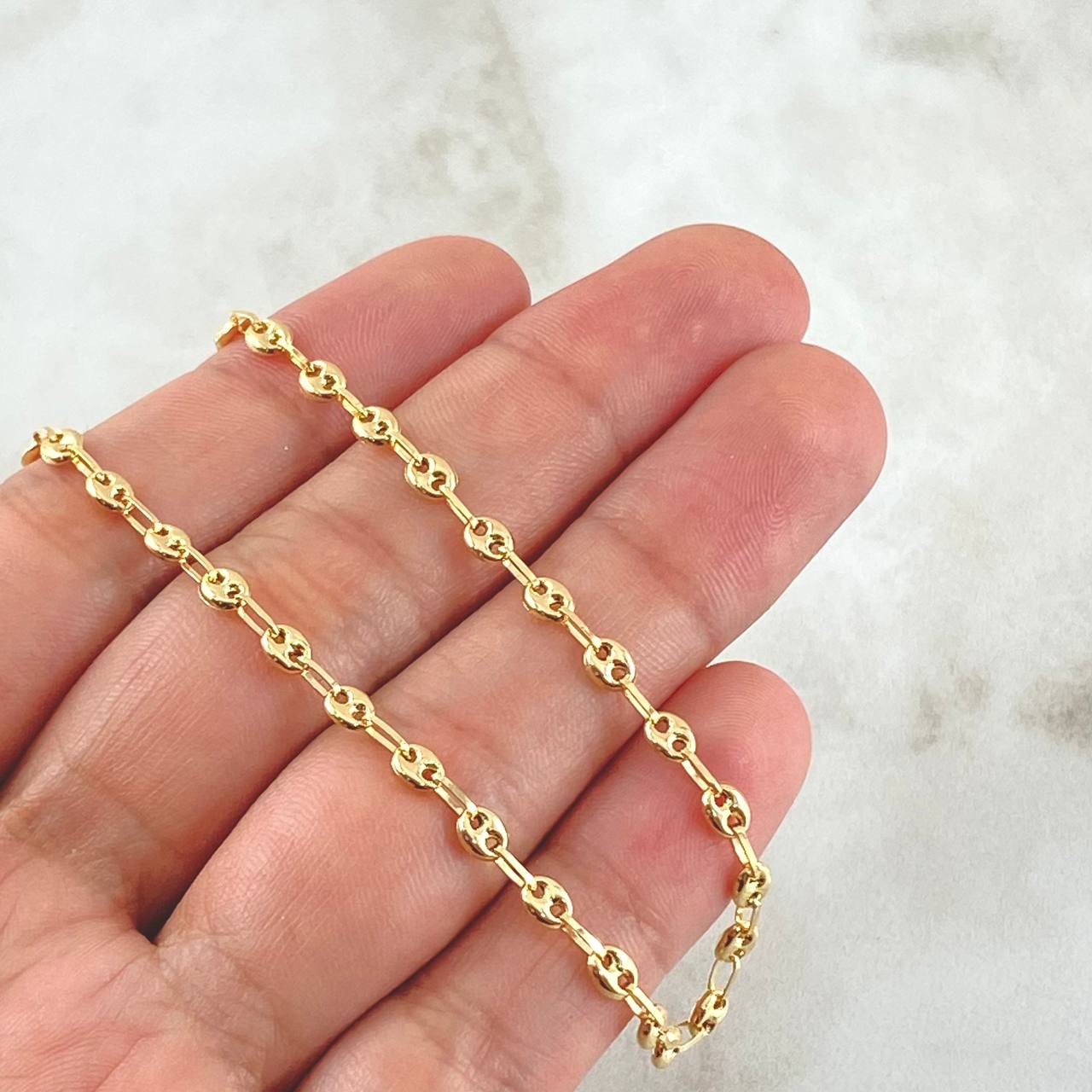 GC Chain 5.2gr / 17.7in / 18K Gold