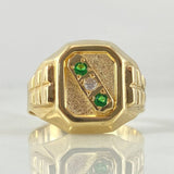 Trinity Ring 4.25gr / Size 9 1/4 / 18K Gold