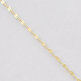 Cadena Flor Espejo 0.95g / 18 in / 1.6mm Oro Amarillo 18K