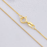 Cadena Veneciana 1.15g / 20 in / 0.9mm Oro Amarillo 18K