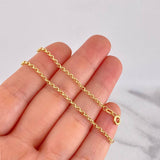 Pulso Rolo 0.95g / 7 1/4 in / 1.9mm Oro Amarillo 18K