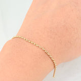Pulso Rolo 0.95g / 7 1/4 in / 1.9mm Oro Amarillo 18K