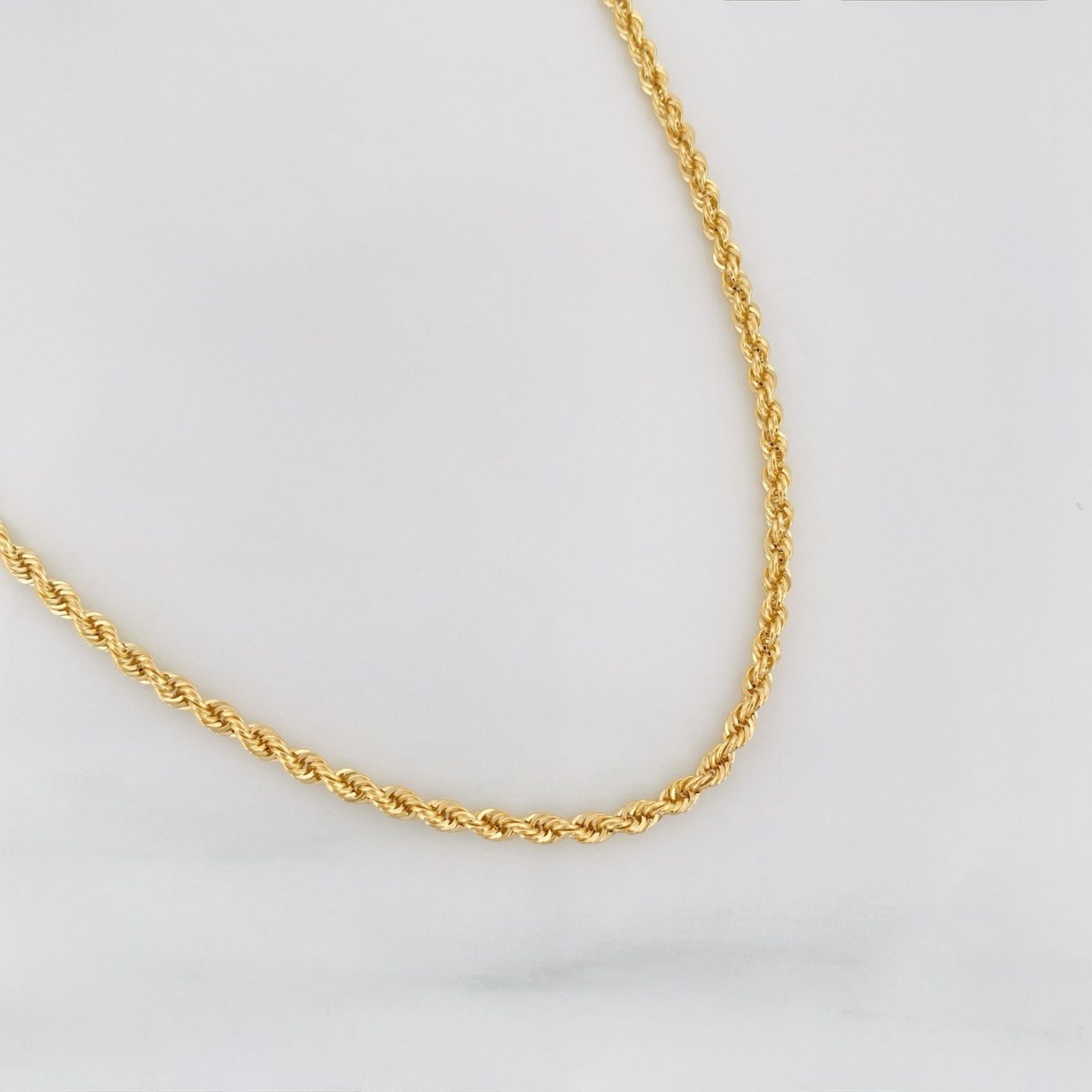 Rope Chain 3.2 g / 24 in / 2.1 mm 18K Yellow Gold