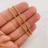Rope Chain 3.2 g / 24 in / 2.1 mm 18K Yellow Gold