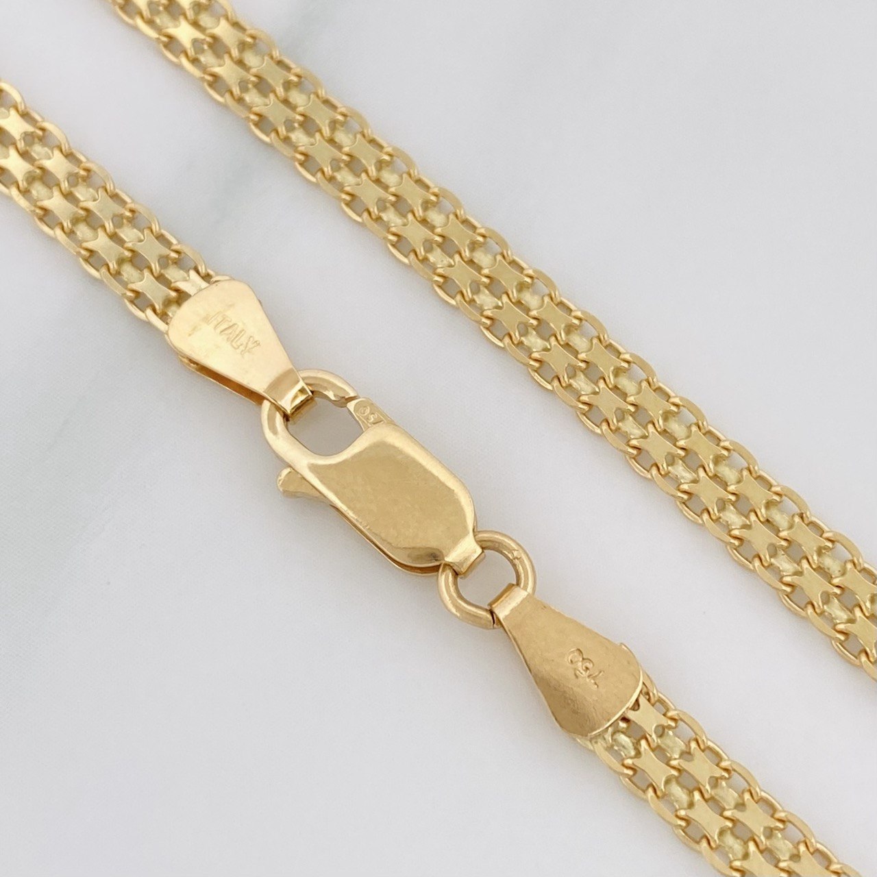 Bismark Bracelet 3.2 g / 7 1/2 in / 4.25 mm 18K Yellow Gold