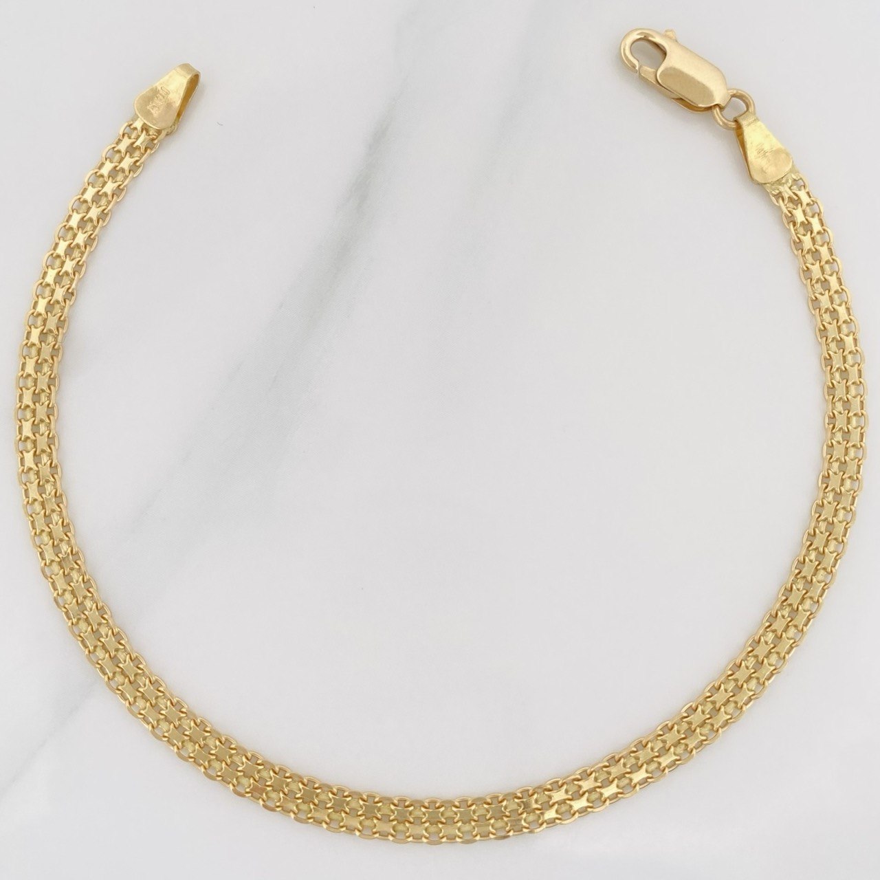 Bismark Bracelet 4.85 g / 7 1/2 in / 3.7 mm 18K Yellow Gold