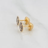 Topos Lv 0.75g / in / 7mm Oro Amarillo 18K