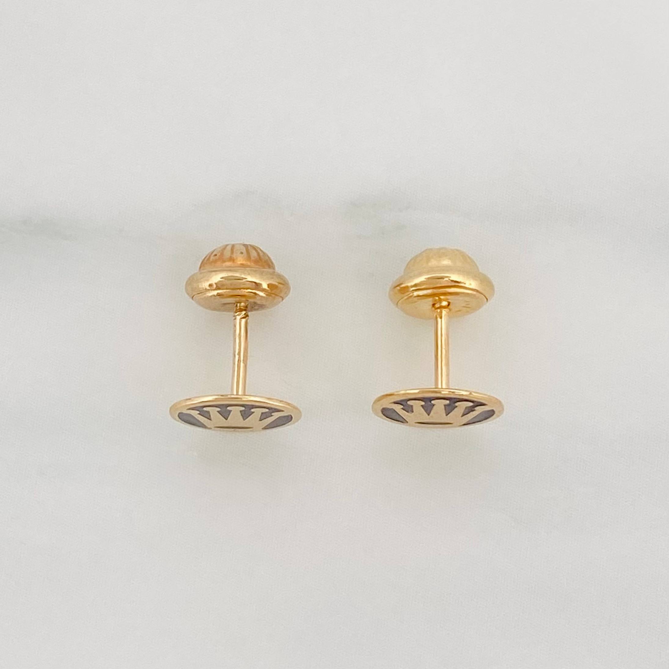 Topos Corona 0.8g / in / 7mm Oro Amarillo 18K