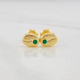 Topos Grano De Café 0.85 g / in / 6 mm Oro Amarillo 18K