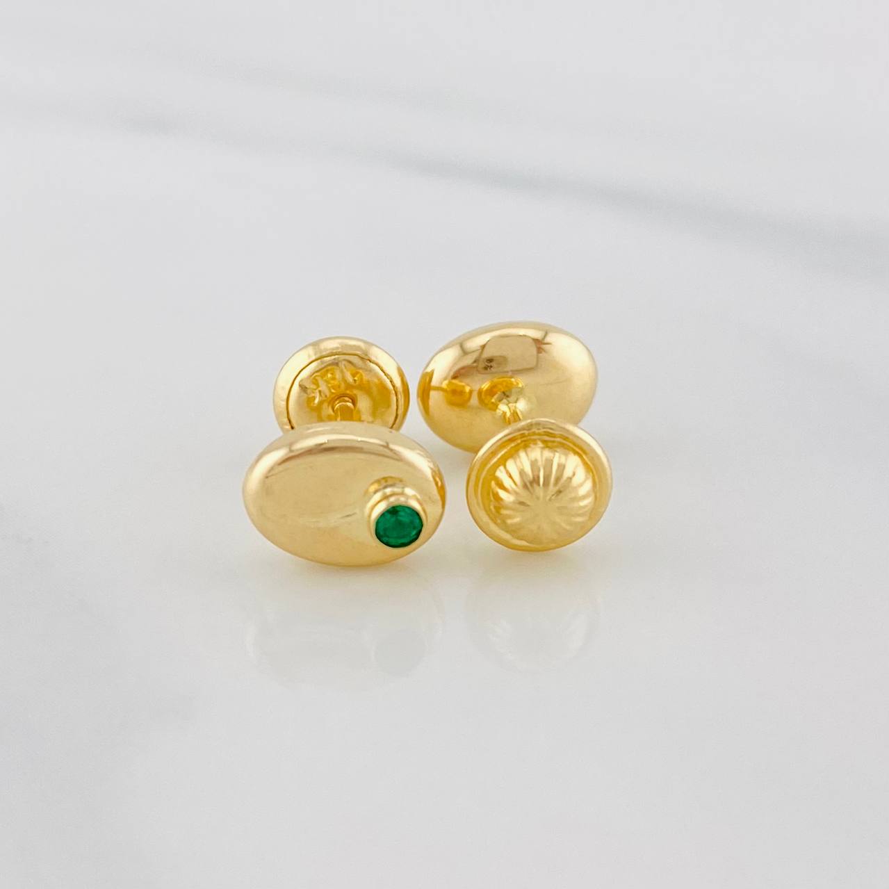 Topos Grano De Café 0.85 g / in / 6 mm Oro Amarillo 18K
