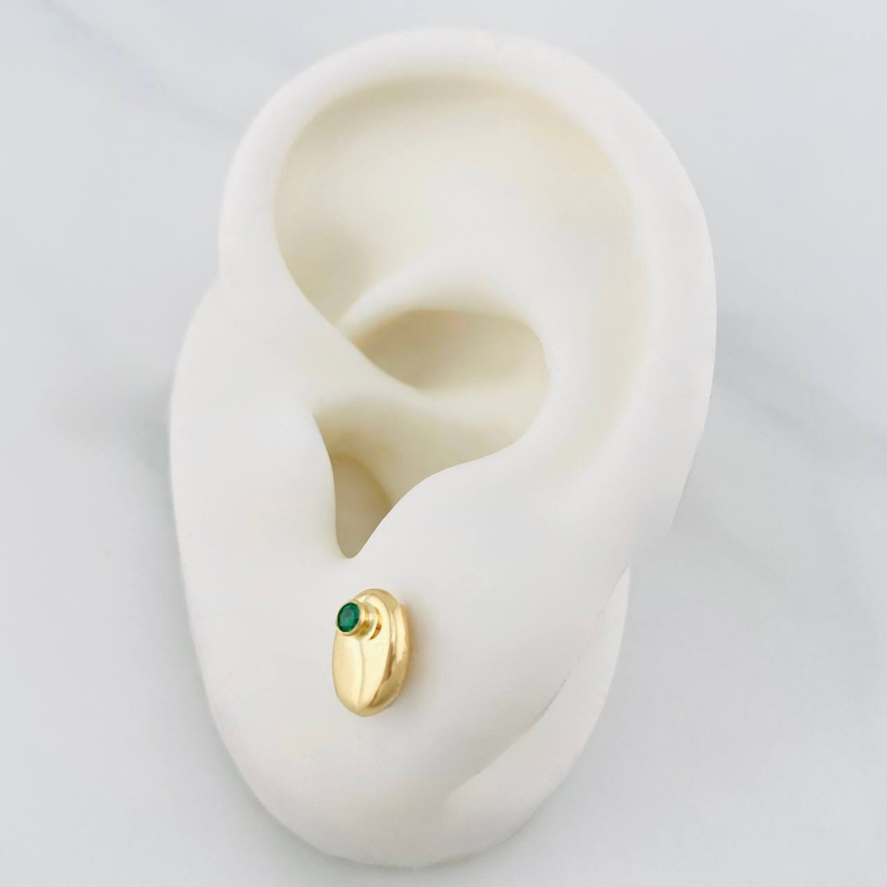 Topos Grano De Café 0.85 g / in / 6 mm Oro Amarillo 18K