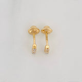 Topos Semaforo Diamantes 13 Pts 0.7 g / in / 5.6 mm Oro Amarillo 18K
