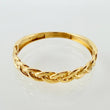 Anillo Cubano 1.4gr / T7 1/2 / Oro Amarillo 18K *