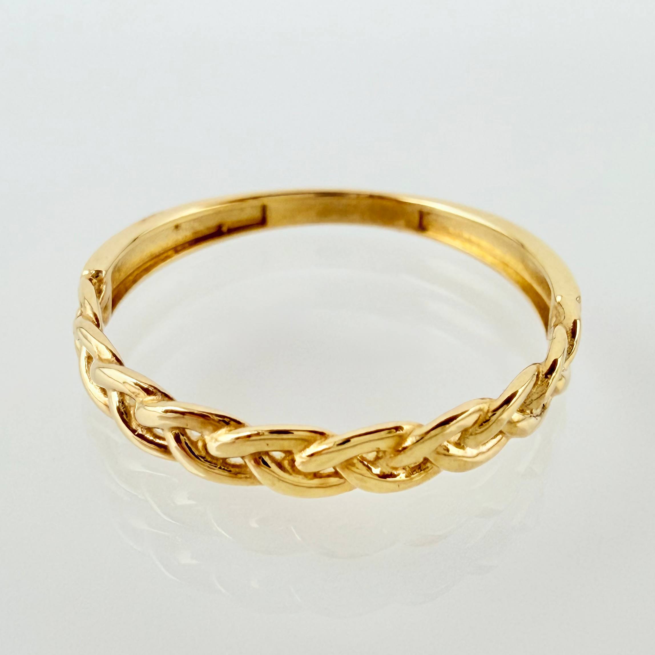 Anillo Cubano 1.35gr / T8 1/4 / Oro Amarillo 18K
