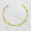 Pulso Figaro 2.35g / 19cm / 4.34mm Oro Amarillo 18K