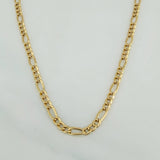 Cadena Figaro 4.25g / 60cm / 3.31mm Oro Amarillo 18K