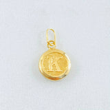 Dije Letra K 0.4gr / 1/2 in / Oro Amarillo 18K ©