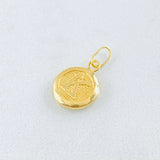 Dije Letra K 0.4gr / 1/2 in / Oro Amarillo 18K ©