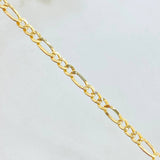 Cadena Figaro 7.75gr / 27 1/2 in / Oro Amarillo +1 18K