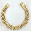 Bracelet RX Articulated Strap 15.2gr / 18cm / 9.1mm Yellow Gold +4 18K ©