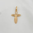 Pendant Cross Christ 1 g / 1 in Yellow Gold 18K