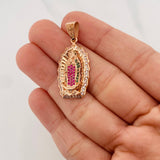 Dije Virgen Guadalupe 5.25 g / 1 1/2 in Oro Rosa 18K