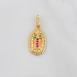 Pendant Virgin Guadalupe 1.45 g / 1 in Yellow Gold 18K