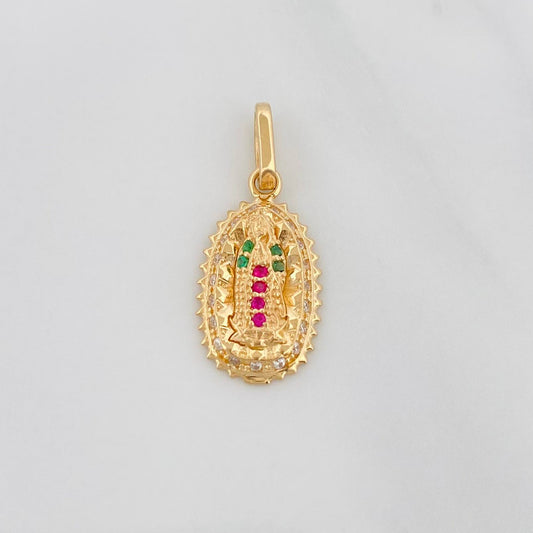 Dije Virgen Guadalupe 1.45 g / 1 in Oro Amarillo 18K