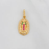 Pendant Virgin Guadalupe 1.45 g / 1 in Yellow Gold 18K