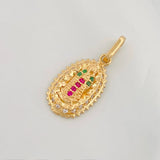 Dije Virgen de Guadalupe 1.45g / 1 in Oro Amarillo 18K