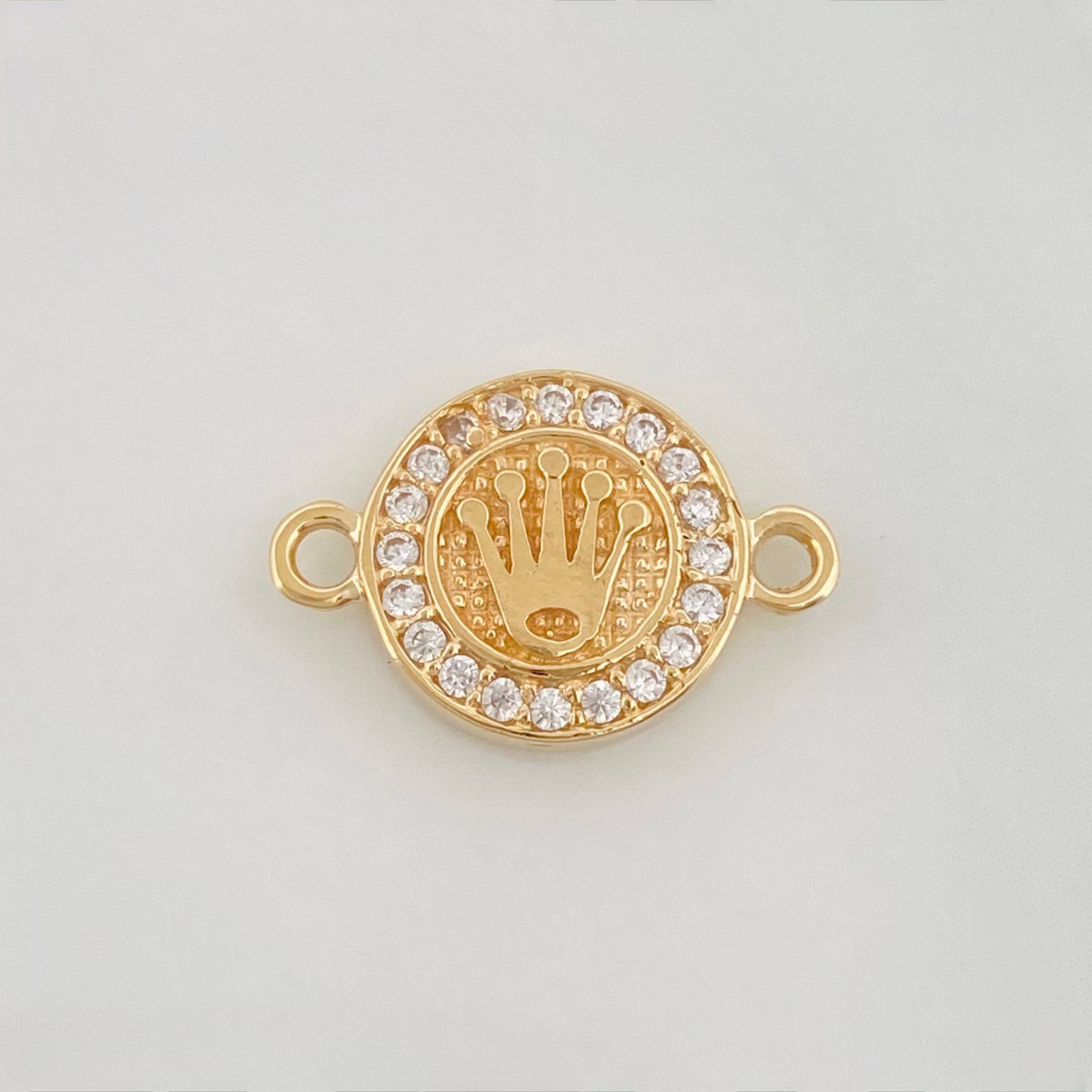 Charm Crown 1.8 g / 3/4 in Yellow Gold 18K