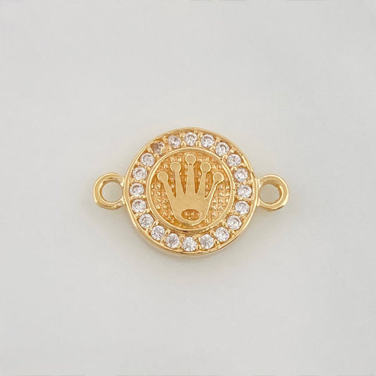 Charm Crown 1.8 g / 3/4 in Yellow Gold 18K