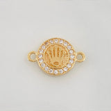 Charm Crown 1.8 g / 3/4 in Yellow Gold 18K