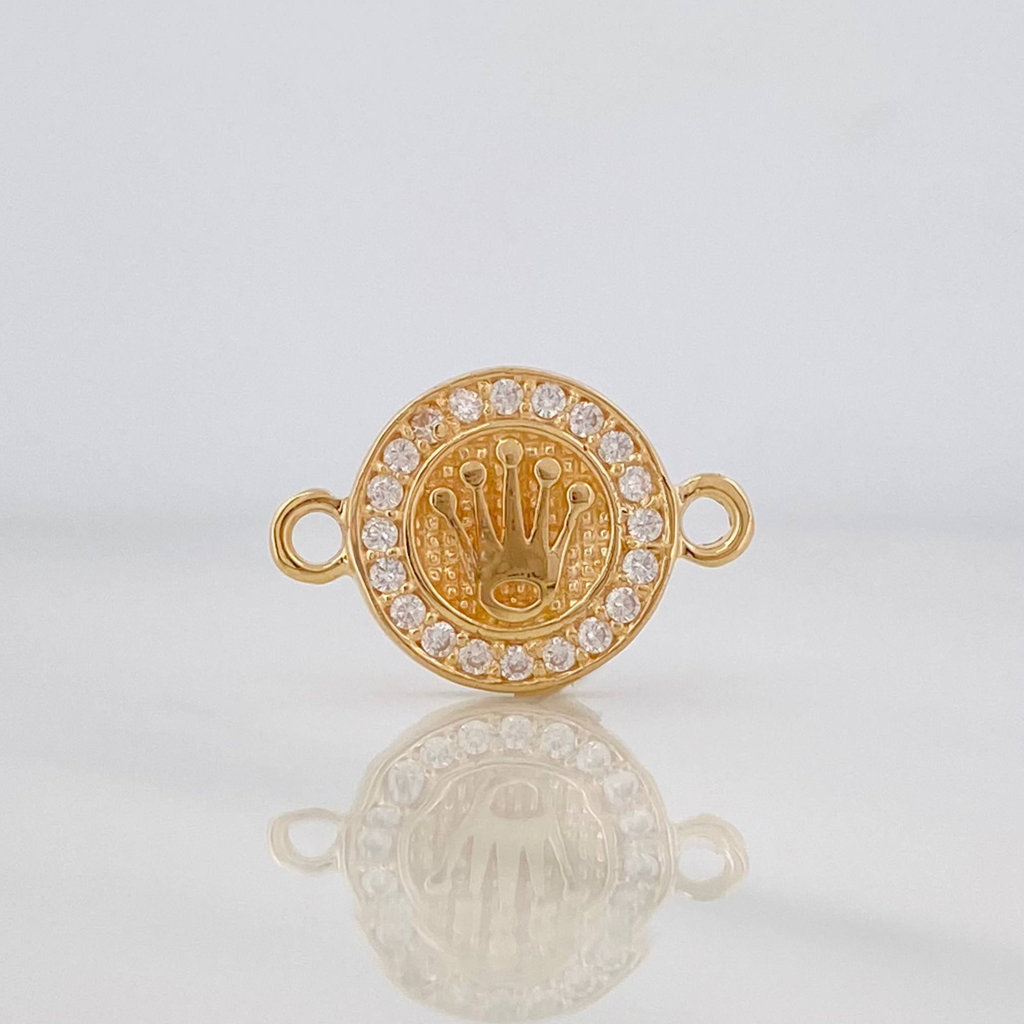 Charm Crown 1.8 g / 3/4 in Yellow Gold 18K