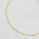 Bracelet Denario Miraculous Virgin 2.4 g / 8 1/4 in / 2.7 mm Yellow Gold 18K