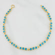 Tennis Bracelet Circles 8.25 g / 7 3/4 in / 4.2 mm Yellow Gold 18K