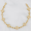 Pulso Trebol 12 g / 7 3/4 in / 4.32 mm Oro Amarillo 18K