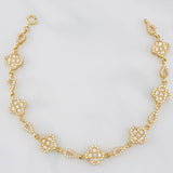 Pulso Trebol 12 g / 7 3/4 in / 4.32 mm Oro Amarillo 18K