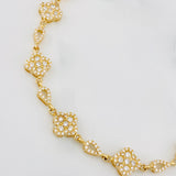 Pulso Trebol 12 g / 7 3/4 in / 4.32 mm Oro Amarillo 18K