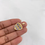 Dije Mapa Colombia 2.7 g / 1 in Oro Amarillo 18K