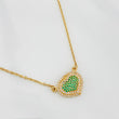 Cadena Aro Seguido Corazón 4.8 g / 17 in / 1.54 mm Oro Amarillo 18K
