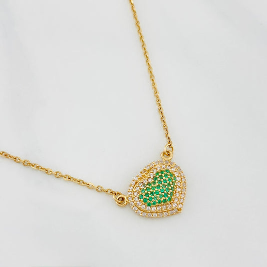 Classic Link Chain Heart 4.8 g / 17 in / 1.54 mm Yellow Gold 18K