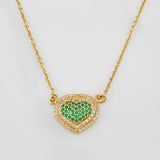 Cadena Aro Seguido Corazón 4.8 g / 17 in / 1.54 mm Oro Amarillo 18K