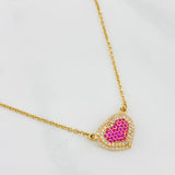 Cadena Aro Seguido Corazon 5 g / 16 3/4 in / 1.54 mm Oro Amarillo 18K