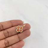 Dije Trébol 1.75 g / 3/4 in Oro Amarillo 18K