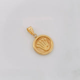 Pendant Crown 1.2g / 3/4 in Yellow Gold 18K