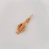Dije Virgen Milagrosa 2.25g / 1 in Oro Rosa 18K