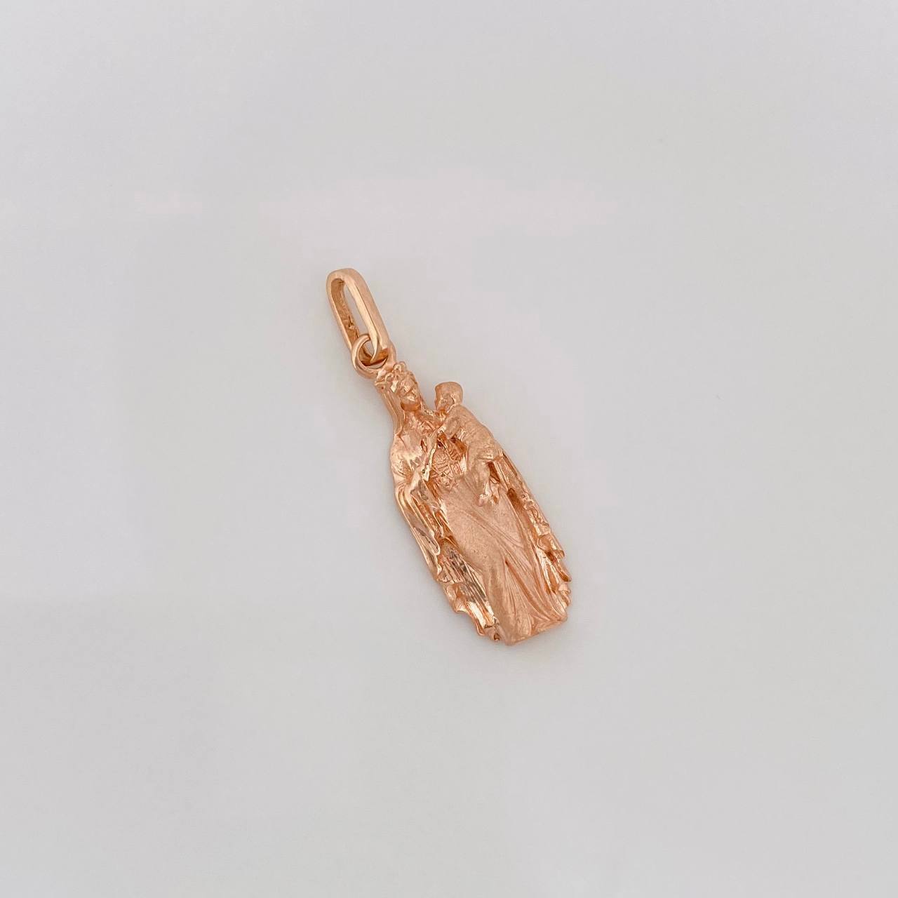 Dije Virgen del Carmen 2.1g / 1 in Oro Rosa 18K