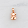 Dije Oso 2g / 1/2 in Oro Rosa 18K